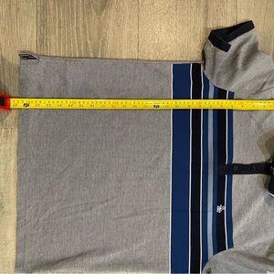 Original Penguin Gray and Blue Polo Shirt